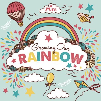 growing rainbow