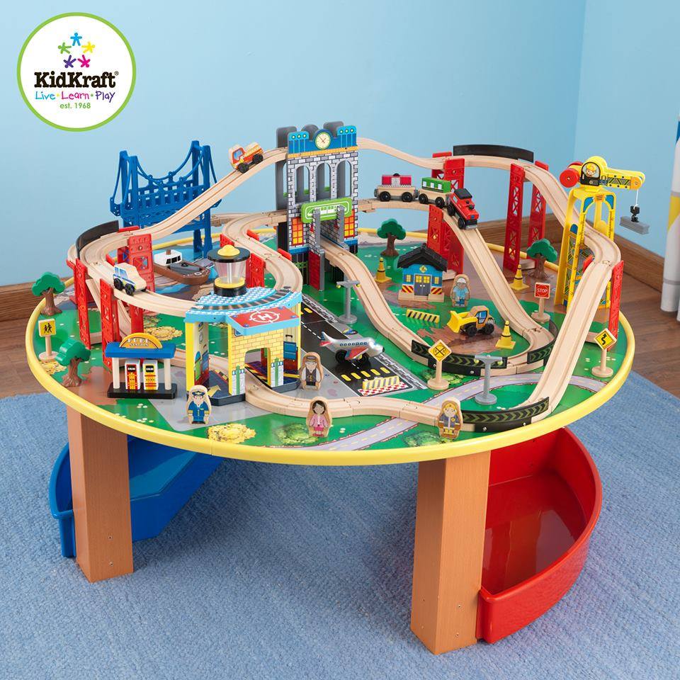 beebies train table