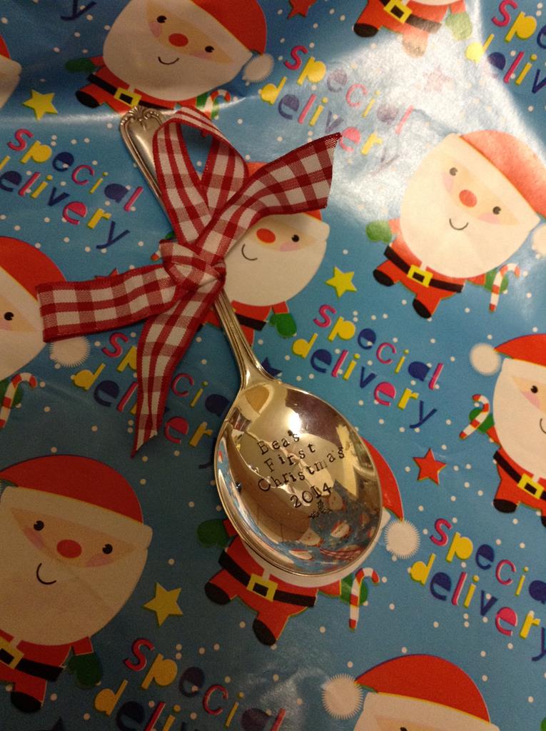 christmas spoon