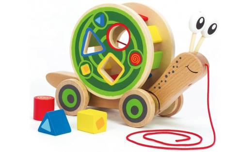 shape sorter snail