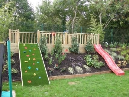 CLIMB AND SLIDE SENSORY GARDEN