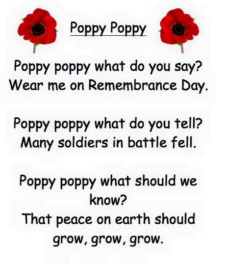 poppy poem