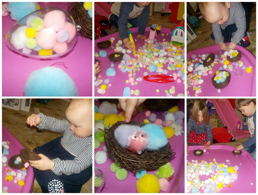 easter sensory play