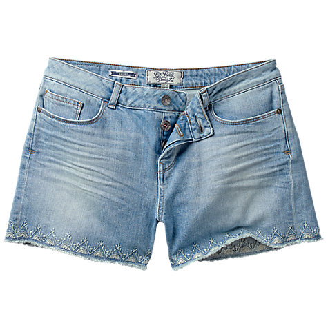 fat face denim shorts