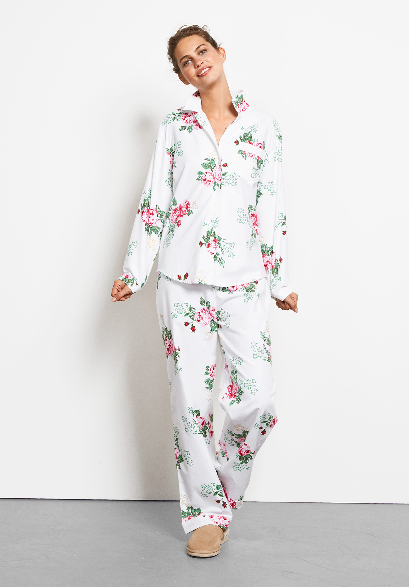 hush vintage rose pjs