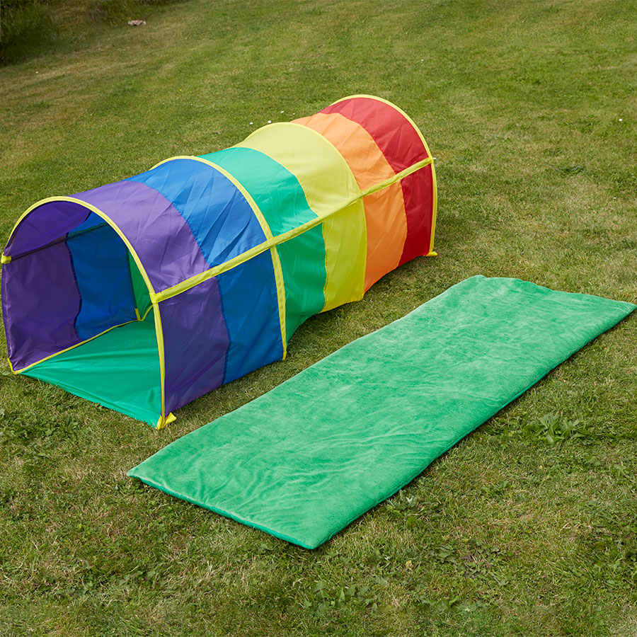 crawling rainbow tunnel