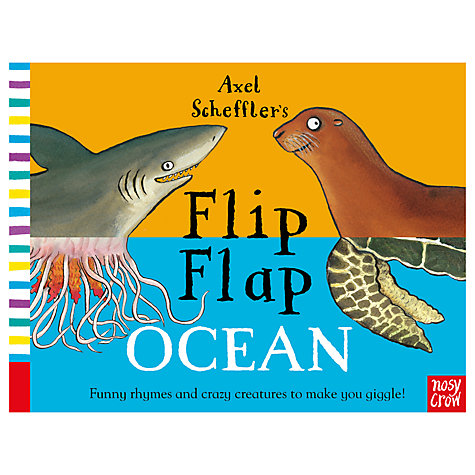 sea flip flap book