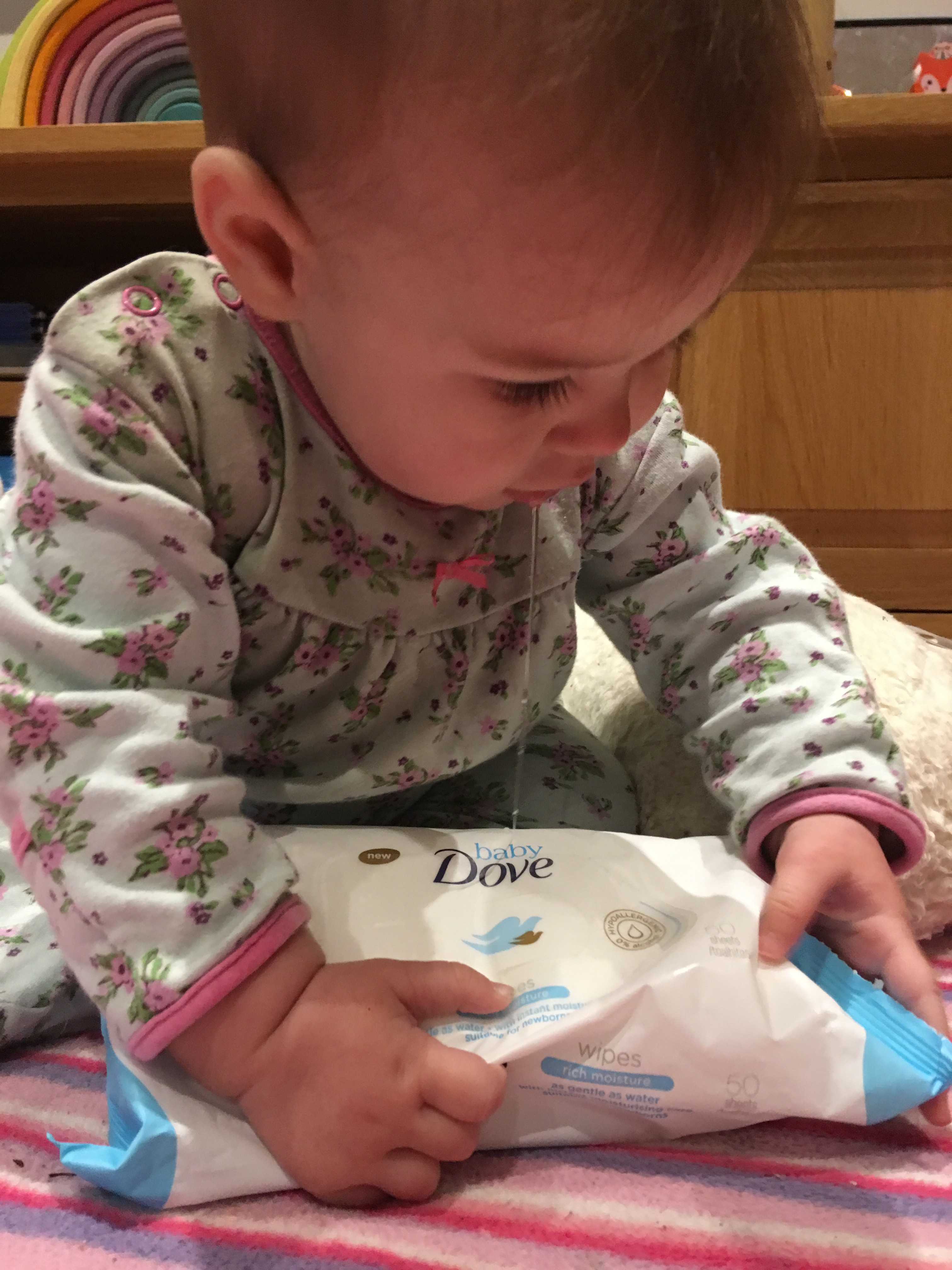 dove wipes