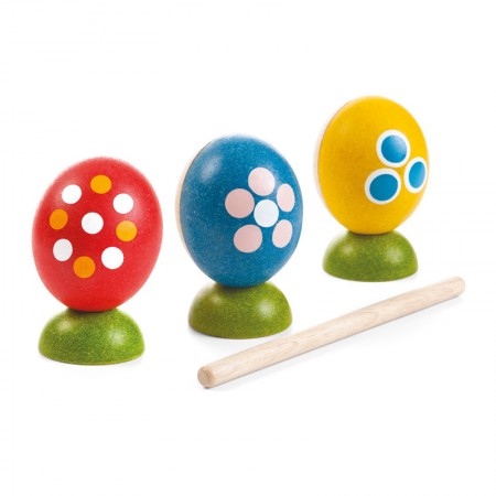 easter plan percussion eggs