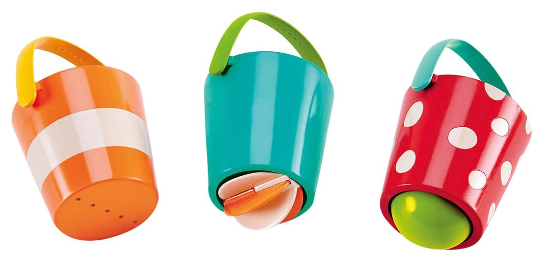 1 hape bath buckets