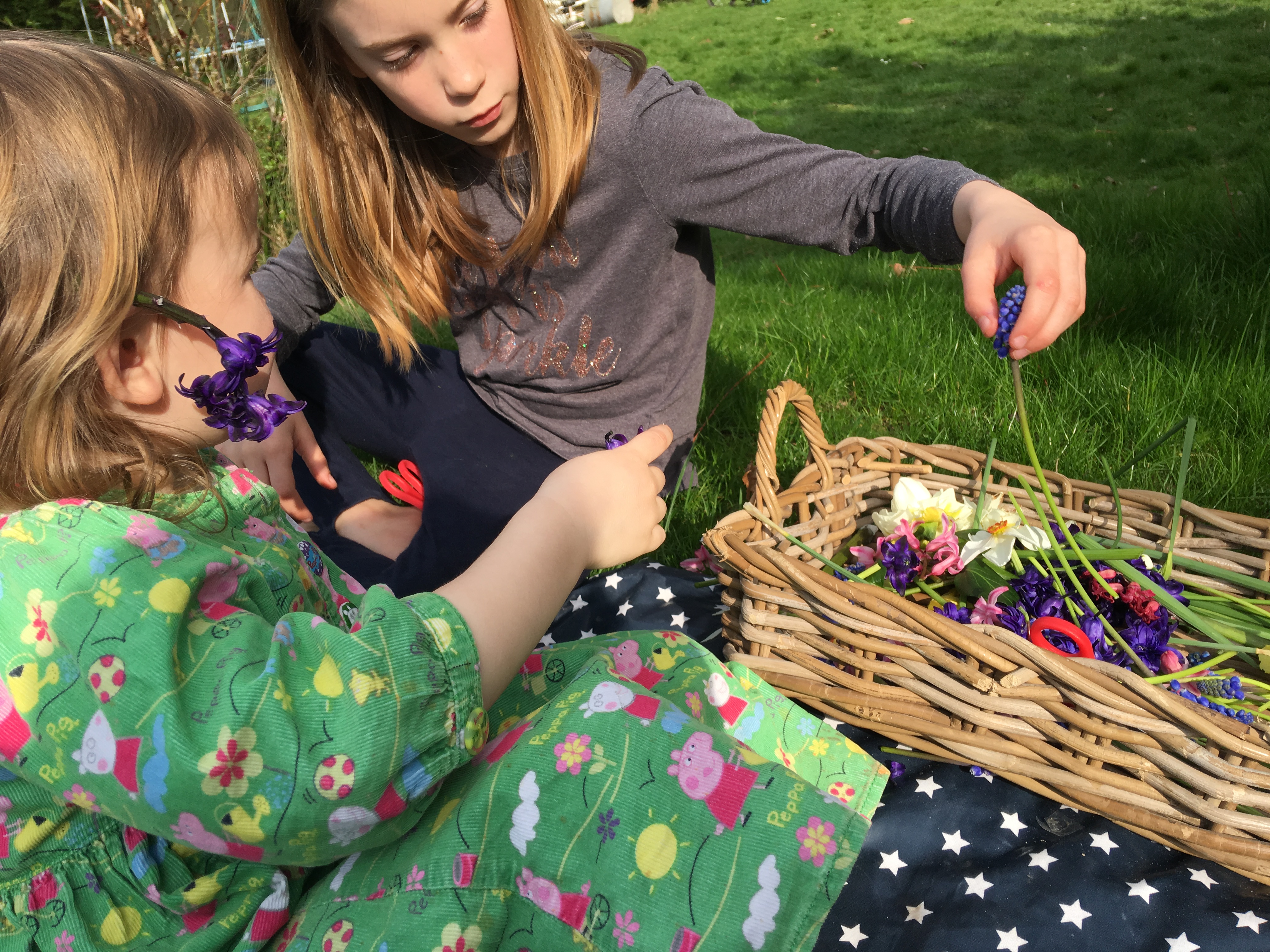 flower tray play