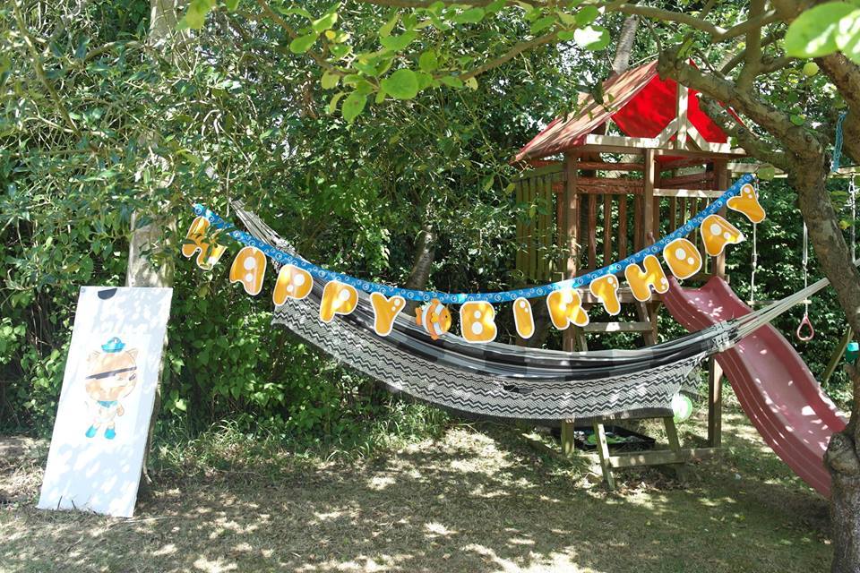 A hammock for chilling out in the shade 