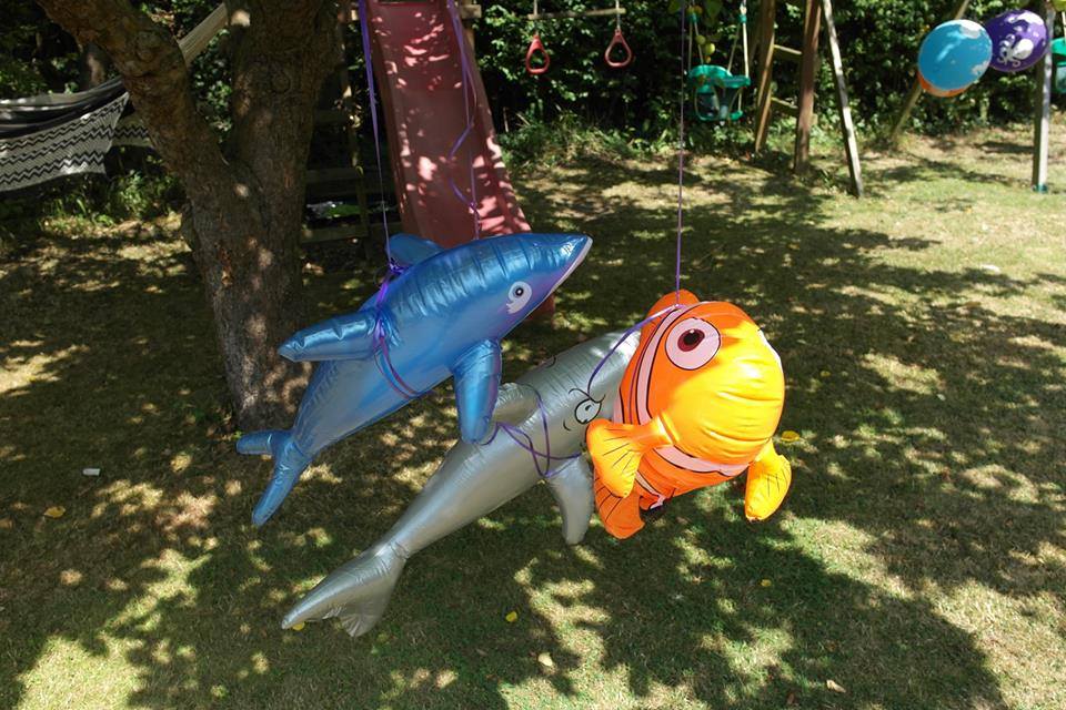 Inflatable fish 