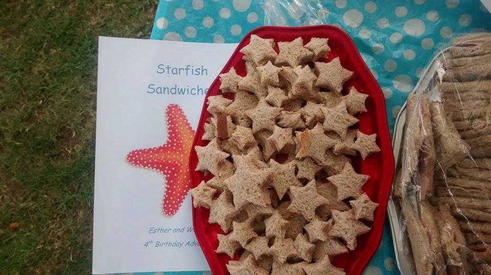 Starfish Sandwiches 