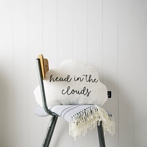 cloud head in the clouds cushion